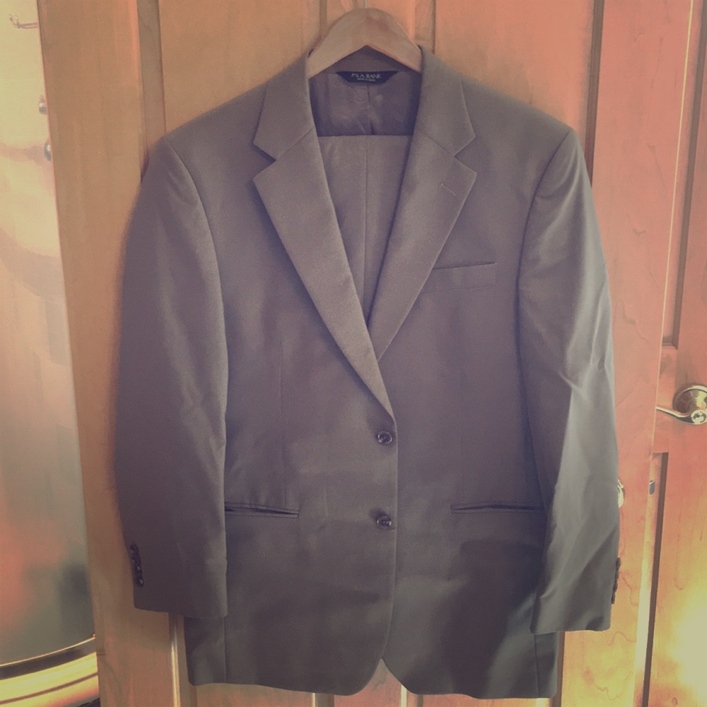 Jos. A. Bank Stay Cool Tan Suit (40 Reg) & Pants